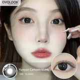1 Pair Beauty 10 Colors Contact Lenses for Eyes Natural Pupil Color Lens Eyes for Myopia Free Shipping Half A Year Use
