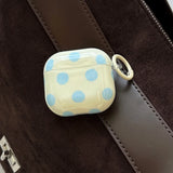 Candy Color Round Point Jane Earphone Case For Apple AirPods 4 3 Pro 2 1 Wireless Bluetooth Charging Box Shockproof Protector