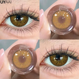 Color Contact Lenses with Diopters Korean Eye Contacts Lenses Colorcon Black Lenses High Quality Natural Optical Lenses