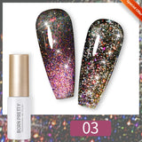 10ml Green Shadowstar Bamboo Cat Magnetic Gel Nail Polish Fruit Series  Soak Off UV LED Nail Art Salon DIY Manicure