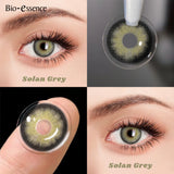 Grey Colored Contacts for Eyes Natural Brown Eye Lens Green Pupils Blue Eyes Contacts Lenses Fashion Yearly