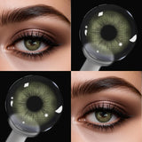 Rome Times Myopia Color Contact Lenses 6 Months Use 14.2mm Small Pupil Prescription Korea Design for Daily Eye Beauty