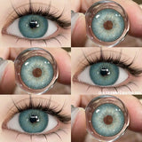 1Pair Color Contact Lenses High Quality Natural Contact Lenses Colored Pupils for Eyes Blue Lenses Green Eye Contacts