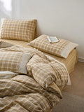 Ikeehome  Waed Pure Cotton Floral d Small ids Bedding Set Quilt Cover eet Tee Or Four Piece Set Bedding Accories