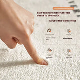 Retro Brown And White Striped Carpet American Ins Style Living Room Bedroom Non Slip Wear Carpet Home Decoration