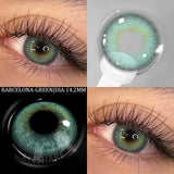 1 Pair Color Contact Lenses for Eyes Color Eye Lens Blue Eye Lenses Brown Lenses Gray Pupils Lens Yearly Green Contacts
