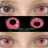 Contact Lenses Cosplay Color Contact Makeup Black Lenses Cosmetics Woman Cosplay Halloween Green Contact Lenses Red Lenses