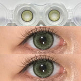 2pcs Natural Grey Contact Lenses with Diopters Cosmetic Contact Lens Yearly Beautiful Pupil Contact Lenses Free Shipping