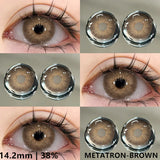 1Pair Colorcon Korean Contact Lenses for Eyes Brown Lenses Cosmetics Soft Contacts Lenses High Quality Natural Lenss