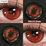 2pcs/Pair Contact Lenses Fast Shipping Big Black Lenses for Eyes Beauty Pupils Comestic Eye Color Lens 14.5mm/14.2mm