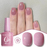 10ML Gel Nail Polish Solid Color Glass Gel Varnish Nail Art Gel Spring Summer Gel Nail Soak Off UV Gel Gel Vernis