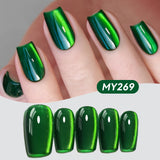 Shadowstar Bamboo Gel Polish 10ml Cat Magnetic Eye Effect Crystal Semi-Permanent Varnish Soak Off UV LED Manciure