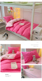 Japan Style Bedding Set Plaid Duvet Cover Set With Sheet Bedroom Decor Skin Friendly King Single Double Bedding Set Home Textile