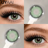 Colored Contact Lenses Makeup Green Lenses Beauty Siri Blue Colored Pupils Cosmetic Natural Brown Pupils 14.5mm Big Eyes
