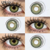 NEW Color Contact Lenses Beauty Brown Pupils Natural Black Contact Lenses Soft Colorful Makeup Eyes Gray Lenses Natural