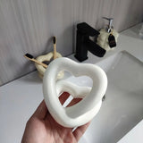 Nordic Style Ceramic Toothbrush Holder Bathroom Desktop Organizer Dried Flower Makeup Brush Organizer