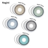 1 DAY Disposable Myopia Colored Contact Lense for Eyes 1 Pair Gray Eye Contacts Hot Sales Daily Lenses with Degree