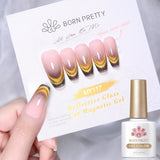 10ml Winter Water Light Cat Magnetic Gel Nail Polish Nail Supplies Vernis Semi Permanent Gel Christmas Xmas Gel