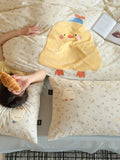 Cute Cartoon Sle Pure Cotton Bedding Set Four Pieces Quilt Cover eet Pillowcase Embroidered Design Spring Summer Fre