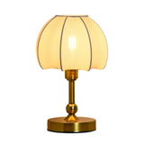 Nordic Style LED Table Lamp Vintage Touch Control Small Night Light USB Rechargeable Eye Protection Atmosphere Lamp Bathroom