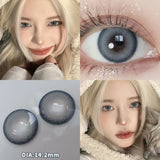1 Pair/2pcs Lenses Blue Series Beauty Contact Lenses for Eyes Comestics Natural Pupil Eye Color Lens Myopia Brown Lenses