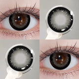 2pcs Contact Lenses for Eyes Big Black Lenses 14.5mm Myopia Beauty Pupils Soft Fashion Contact Lenses Fast Shipping