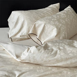600TC Egyptian Cotton Vintage Jacquard Luxury Bedding Set Single Queen King Size Duvet Cover Flat/Fitted Sheet Pillowcase 3/4Pcs