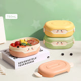 Kid's Lunch Box for School Lunch Box With Compartments Children's Bread Sandwich Food Box Microwavable Food Containers