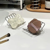 1Pcs Stainless Steel Laundry Soap Shelf Kitchen Dish Rack Household Draining Countertop Basin Soap Holder Bathroom Accessories