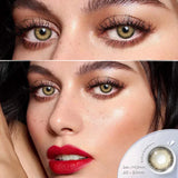 1Pair Natural Color Contact Lenses Color Contact Lenses For Eyes Contacts Lense Eye Yearly Use Beauty Makeup for Eyes