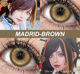 Contact Lenses 1 Pair Purple Lenses Cosplay Green Colored Lenses Anime Blue Lens Halloween Colorful Makeup Eye Cosmetic