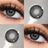 2PCS New Colored Contact Lenses Contact Lenses  Soft Makeup Products Enlarge Eyes Fast