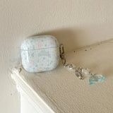 Cartoon Cute Light Blue Dolphin Soft Silicone Headphone Protection Case For AirPods Pro 2 Air Pods 1 2 3 4 Cover With Pendant