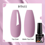 7ml Rubber Base Nail Gel Polish Nude Milky White DIY Nail Art Soak Off Gel Polish Semi Permanent Painting UV Vernis