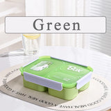 Food Grade Sealed Lunch Box with Spoon Microwave‑Safe Large Capacity Leak Proof Bento Box Office Worker Food Storage Container