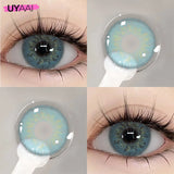 Vivid Colored Contact Lenses Natural Brown Lenses Makeup Color Pupils Cosmetics Green Contact Lenses Blue&Grey Pupils Year