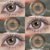 2Pcs Natural Color Contact Lenses for Eyes Korean Brown Lenses Beauty Fashion Gray Lense Blue Eye Lenses Pink Contacts