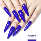 10ml Klein Blue Nail Polish Gel Soak Off UV LED Manicure Semi-Permanent Nail Art Varnish For Salon & Home Pure Gel Polish