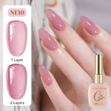 15ml Jelly Pink Summer and Spring Gel Nail Polish Semi Permanent UV Gel Polish All For Manicure Soak Off Vernish