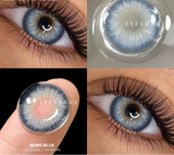 2pcs Natural Color Contact Lenses for Eyes Blue Eye Lenses Gray Pupils Lens Brown Lenses Yearly Cosmetic Green Contacts