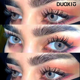 Contact Lenses 2Pcs Blue Green Contact Lenses Color Permanent Makeup Machine Changing Pupil and Eyes Color Fashion Lenses