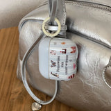 Sky Blue Stripe English Pattern Butterfly Penguin Silicone Shockproof Protection Case for AirPods 1 or 2 3 4 Pro 2 Soft Cover