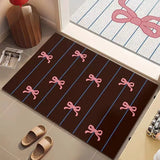 Korean Style Knot Wire Loop Carpet Home Entrance Door Mat Small Carpet For The Entrance Hall Bathroom Door Carpet
