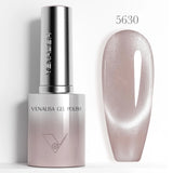 Cat Eye Gel Nail Polish 10ml Hema Free TPO Free Autumn Gel Polish Collection Coffee Warm Fall Winter Nails UV Resistent