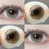 1 Pair New Colorld Contact Lenses Makeup Beauty Pupil Makeup Brown Contacts Natural Grey Contact Lens Hot Sale Lenses