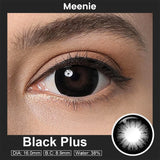 16mm Big Eye Black Super Size Plus Black Lenes Anime Cosplay Cute Color Soft Lenses Halloween Lens Crazy Contact Lenses