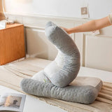 Japanese Style Latex Pillow Neck Supportive Anti-Traction Core Adult Student Soft Hard Dual Use Office Environment 3D Cut