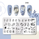 Halloween Stamping plates Stamp For Nails Pumpkin Ghost Nail Polish Templates All for Manicure Nail Designs