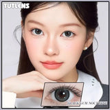 2 Pcs Mixed Color Half-Yearly Colored Contact Lenses