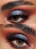 Contact Lenses |   Subtle Ash Brown Blend Beauty Lenses |   14.2mm Annual Disposable Color Lens for Dark Eyes 1 Pair